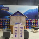 Bespoke Exhibition Booth for Fish4Pets by AI Exhibitions