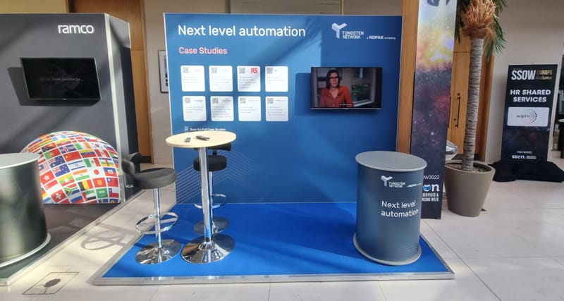 Exhibition Stand Graphics For Tungsten Network